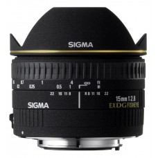 Sigma Lens 15mm F2.8 EX DG Diagonal Fisheye